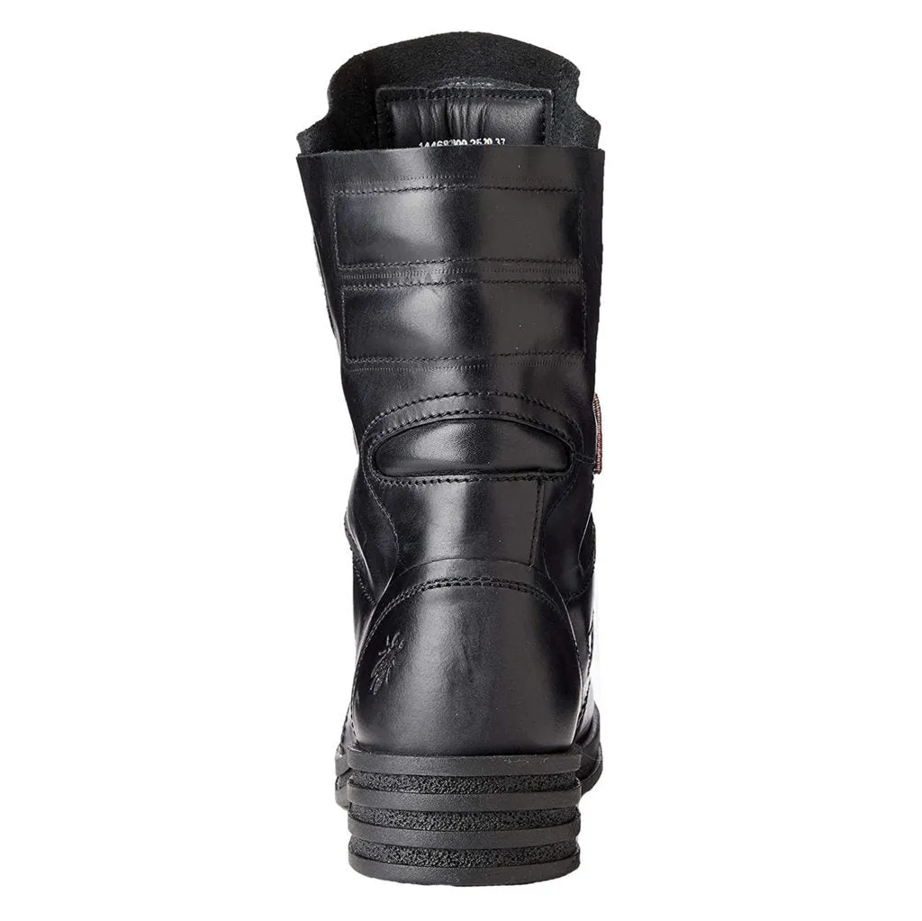 Fly London Kiff682Fly Rug Leder Damen Schnallen Stiefeletten