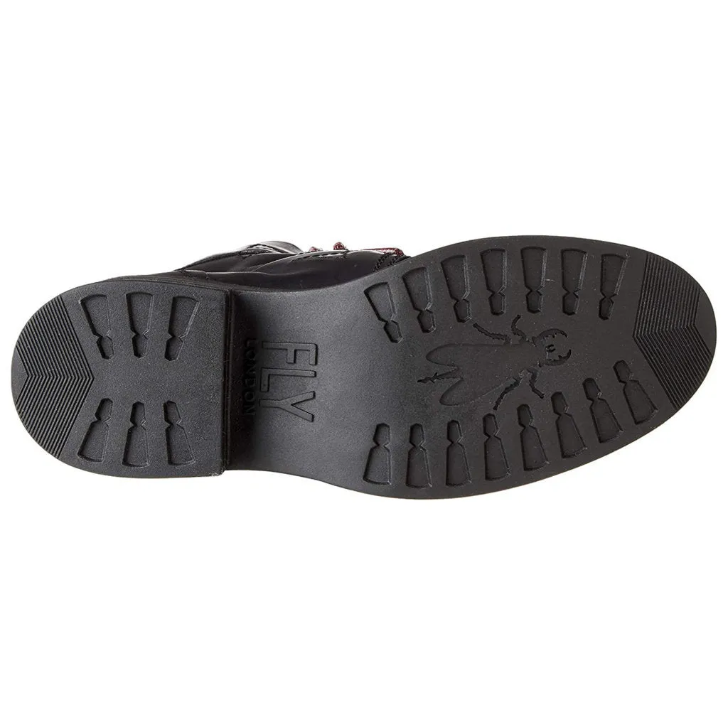 Fly London Kiff682Fly Rug Leder Damen Schnallen Stiefeletten