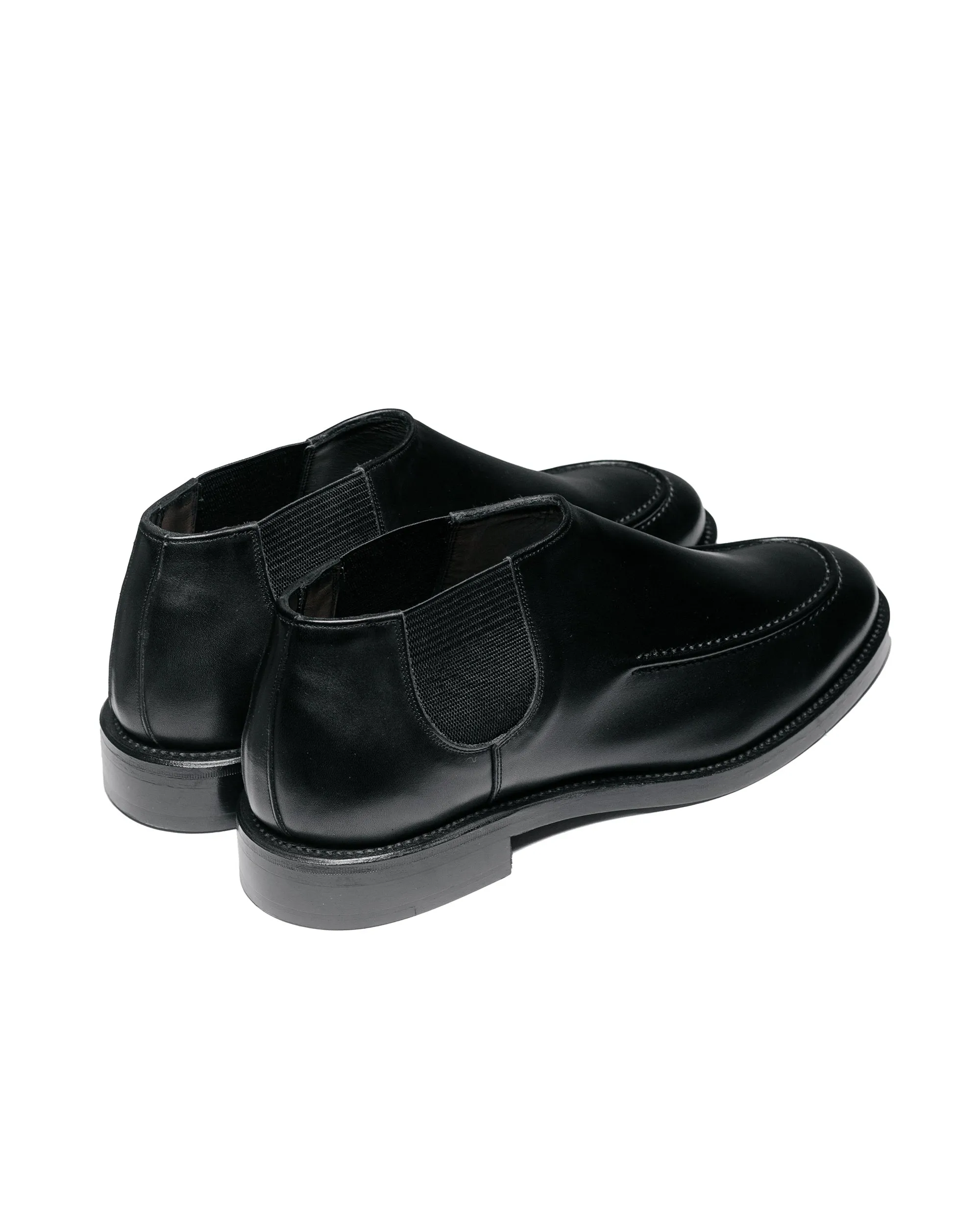Fußballschuhe The Moccasins Seitengore Schwarz