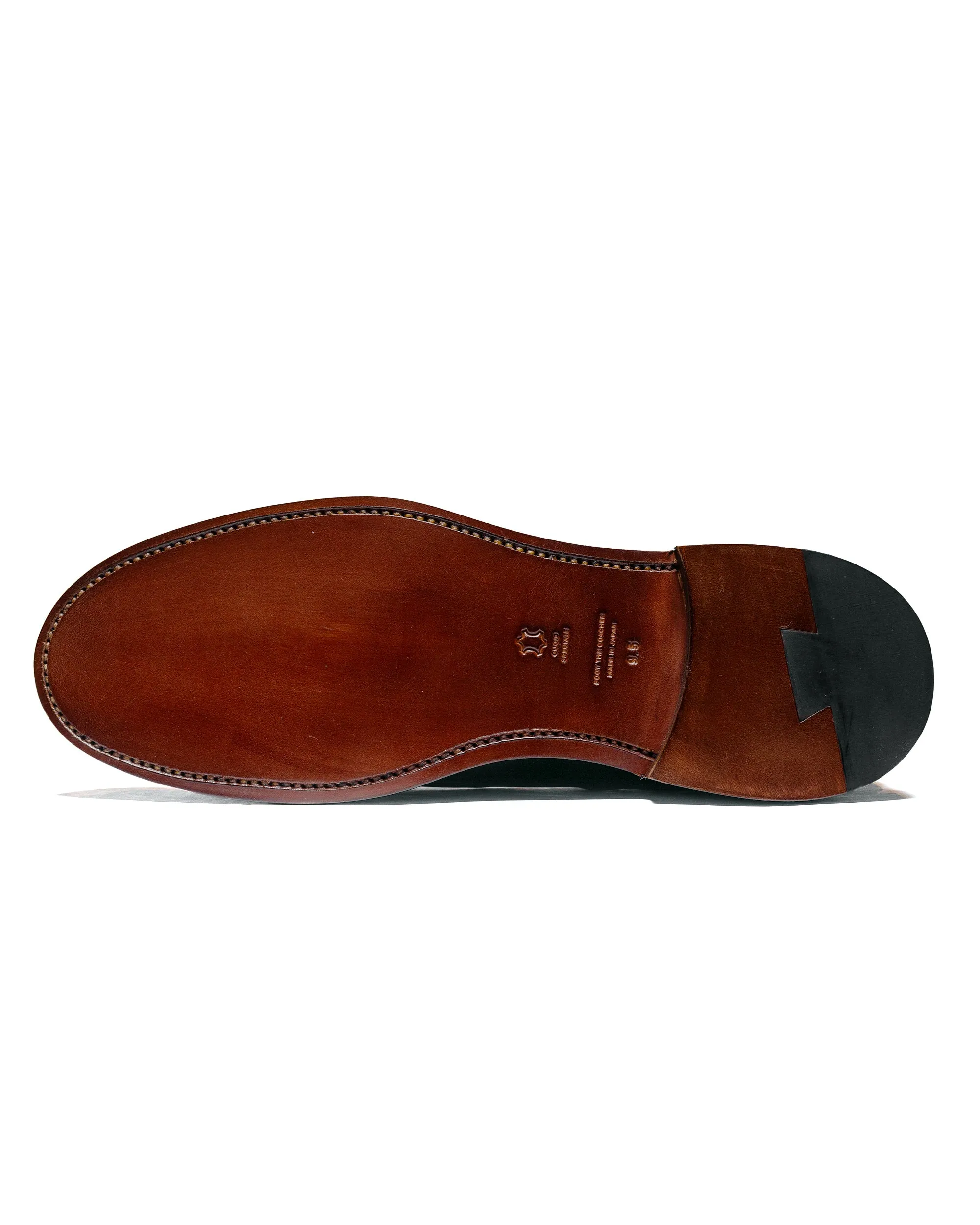 Fußballschuhe The Moccasins Seitengore Schwarz