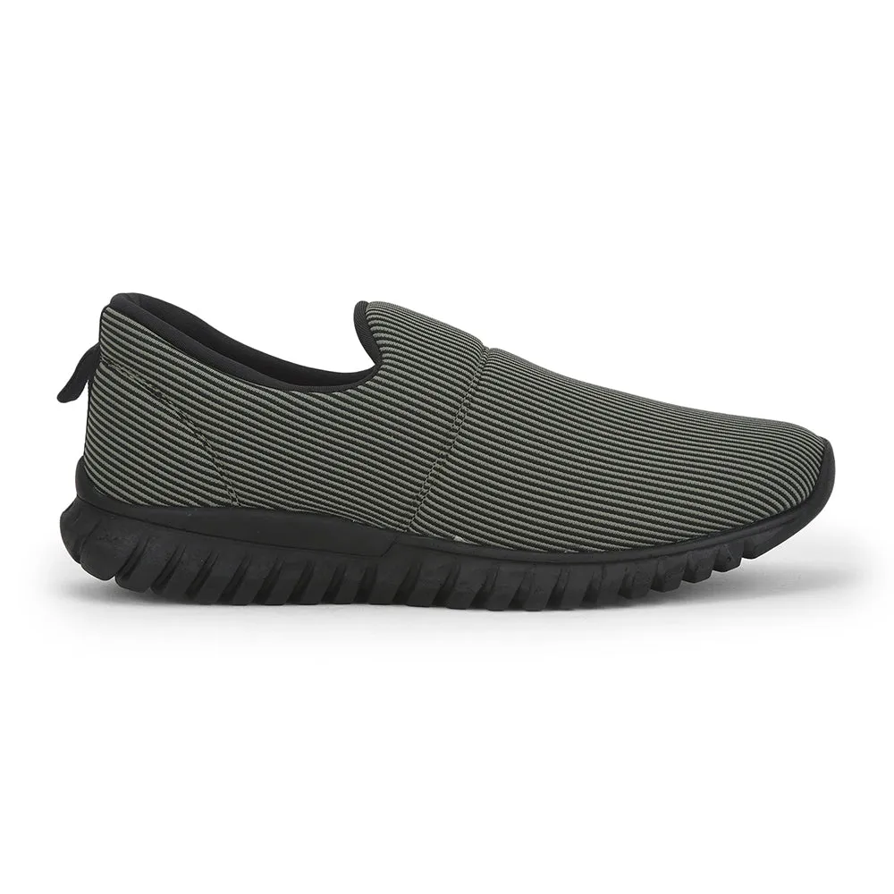 Force 10 Casual Schnürsenkelloser Schuh Für Herren (Olgrün) MONTES-28 By Liberty
