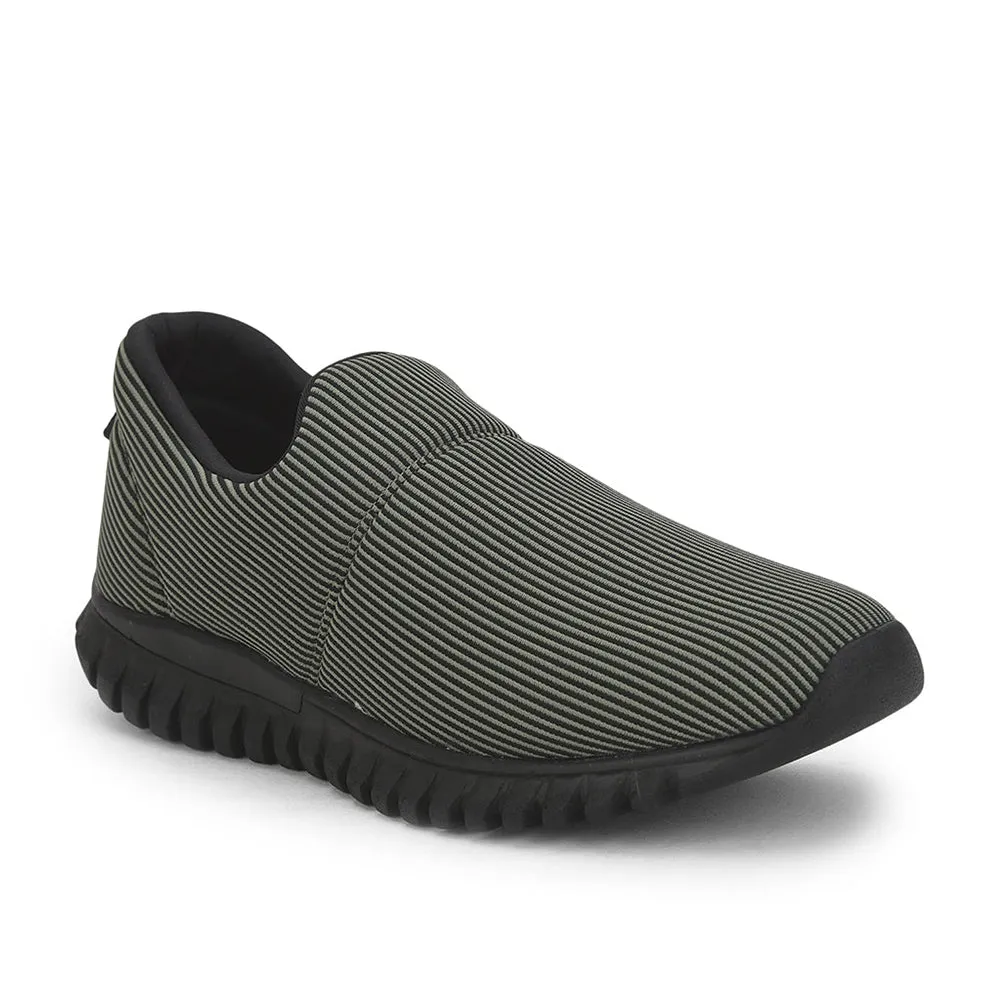 Force 10 Casual Schnürsenkelloser Schuh Für Herren (Olgrün) MONTES-28 By Liberty