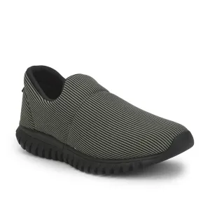 Force 10 Casual Schnürsenkelloser Schuh Für Herren (Olgrün) MONTES-28 By Liberty