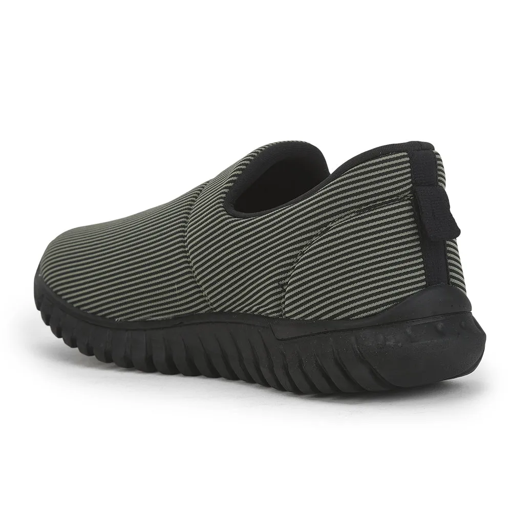 Force 10 Casual Schnürsenkelloser Schuh Für Herren (Olgrün) MONTES-28 By Liberty
