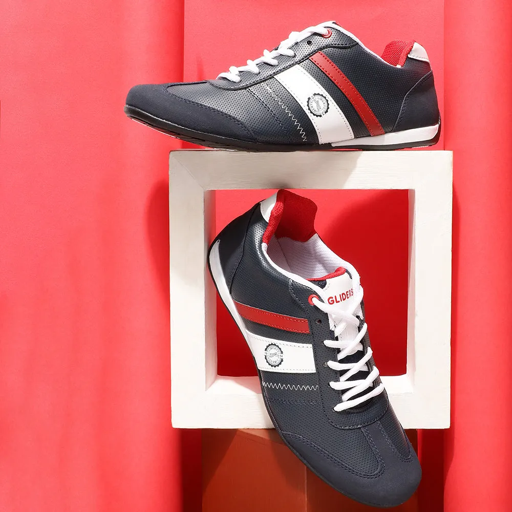 Force 10 Herren Blaue Freizeitschuhe mit Schnürung (LB09-52)