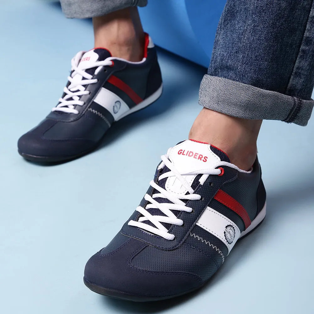 Force 10 Herren Blaue Freizeitschuhe mit Schnürung (LB09-52)