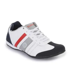 Force 10 Herren Weiße Freizeitschuhe mit Schnürung (LB09-52)