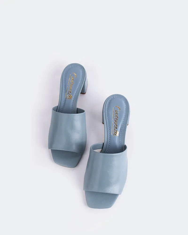 Fortunata Blau Leder