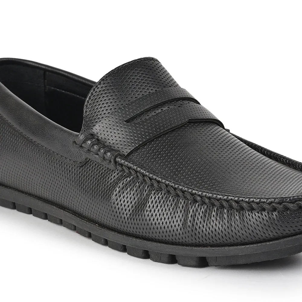 Fortune (SCHWARZ) Bequeme Loafer Schuhe Für Herren AVN-05 Von Liberty