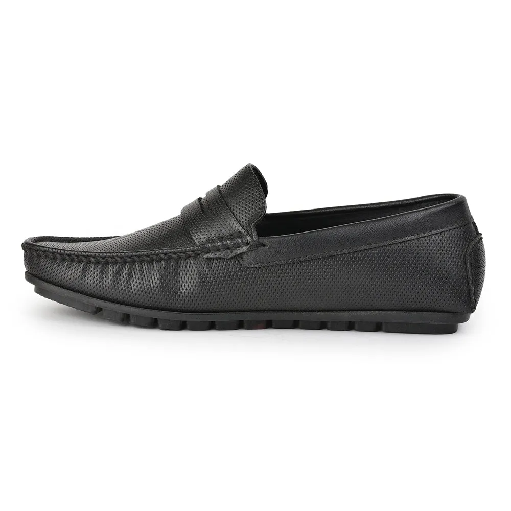Fortune (SCHWARZ) Bequeme Loafer Schuhe Für Herren AVN-05 Von Liberty