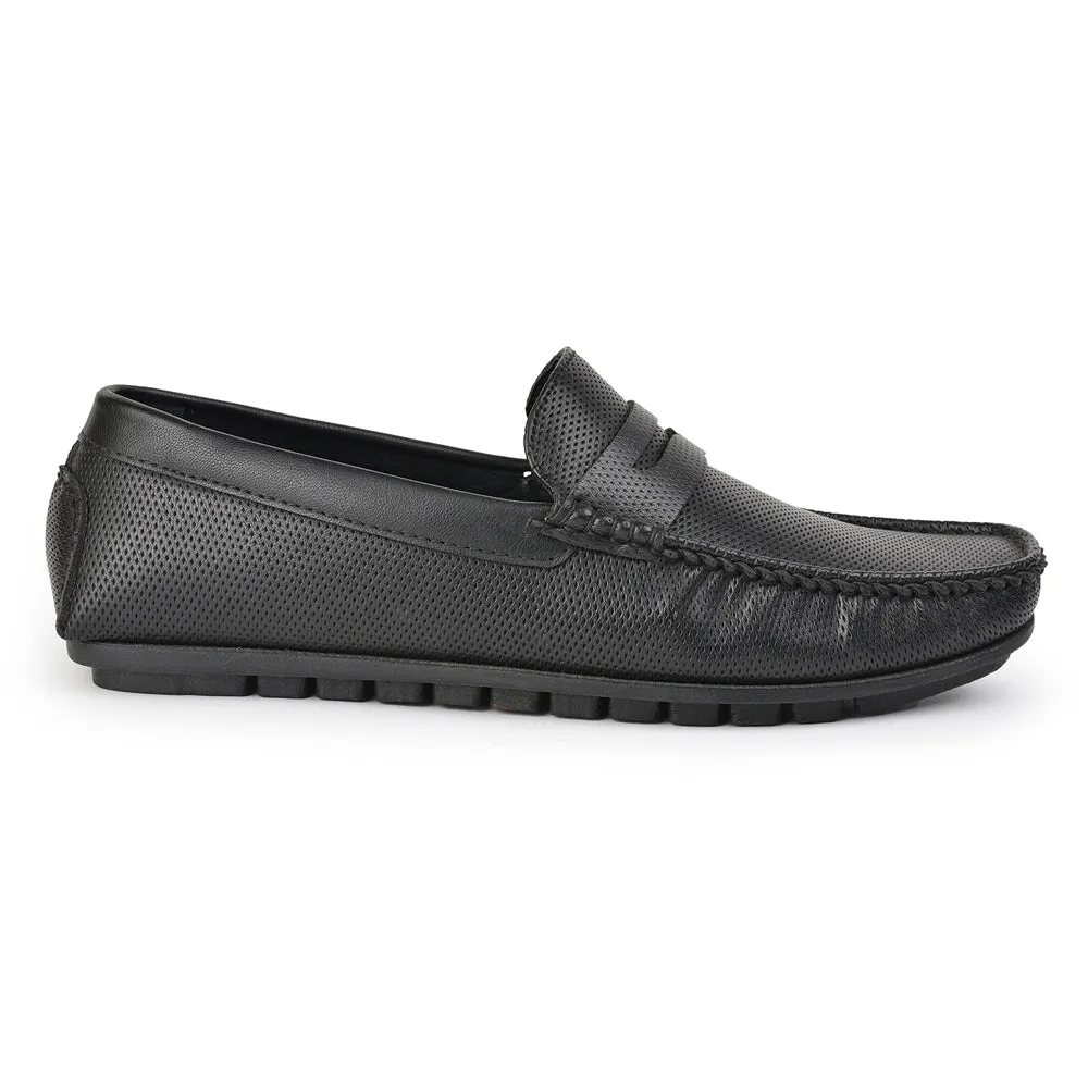 Fortune (SCHWARZ) Bequeme Loafer Schuhe Für Herren AVN-05 Von Liberty