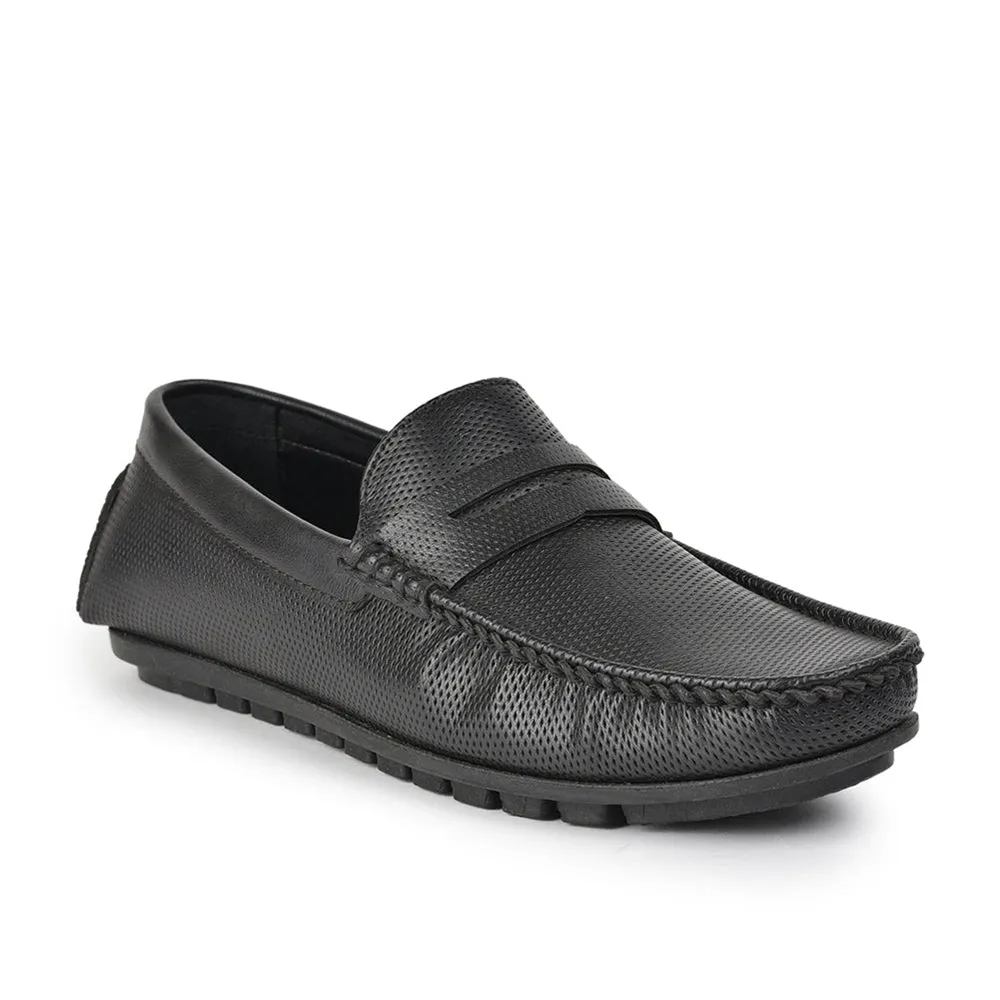 Fortune (SCHWARZ) Bequeme Loafer Schuhe Für Herren AVN-05 Von Liberty