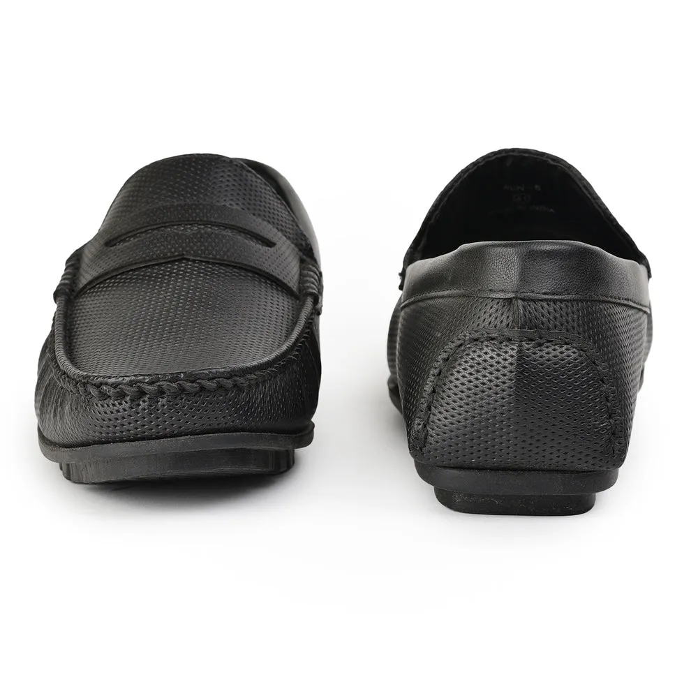 Fortune (SCHWARZ) Bequeme Loafer Schuhe Für Herren AVN-05 Von Liberty