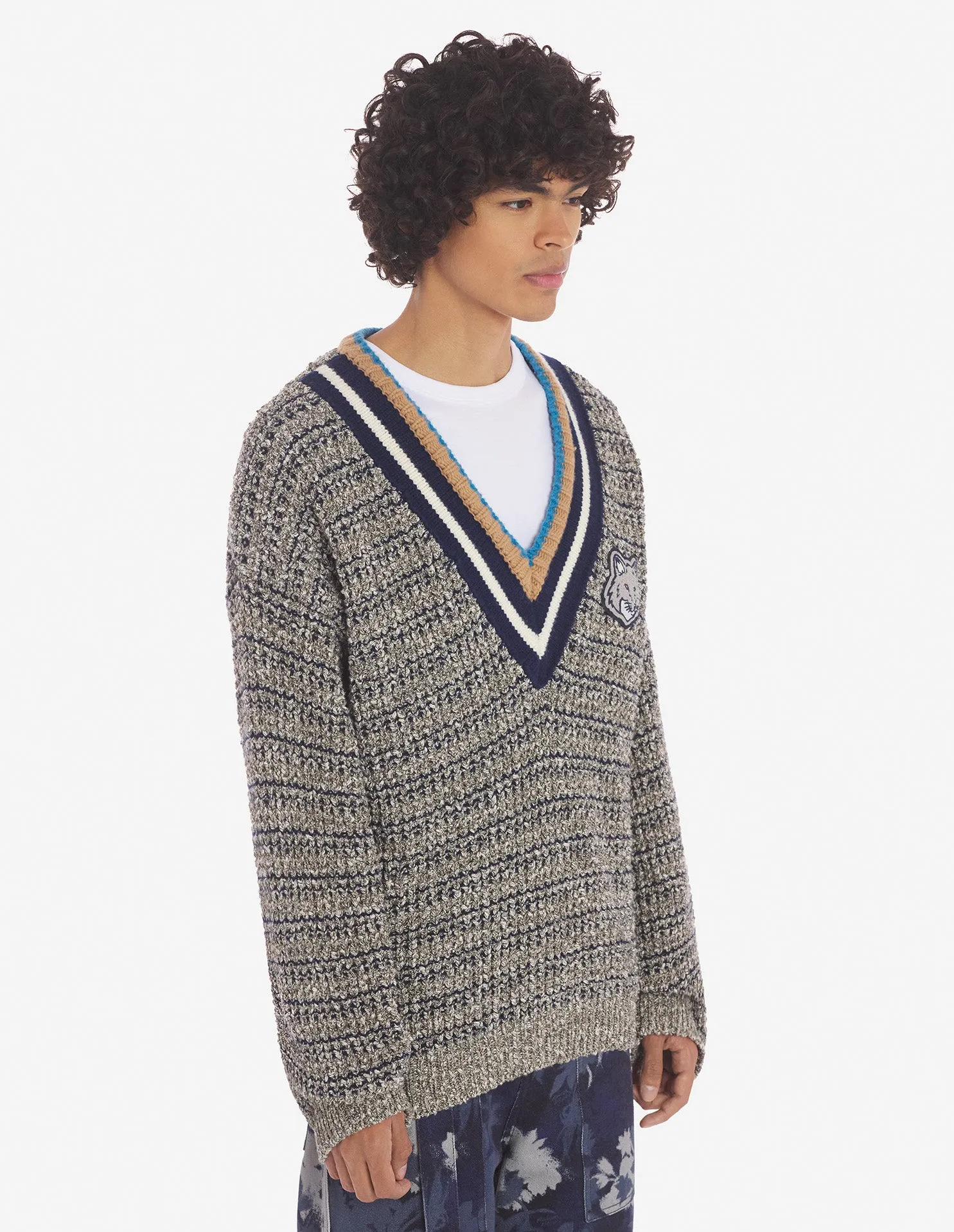 Fox Head Crafty Comfort Jumper Schwarz/Weiß/Beige