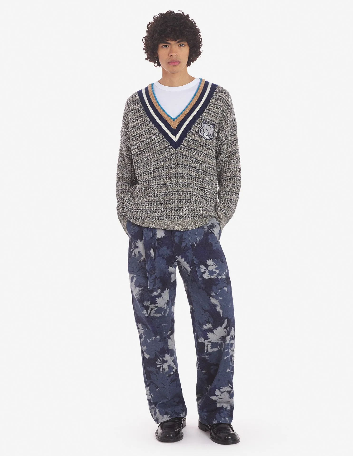 Fox Head Crafty Comfort Jumper Schwarz/Weiß/Beige