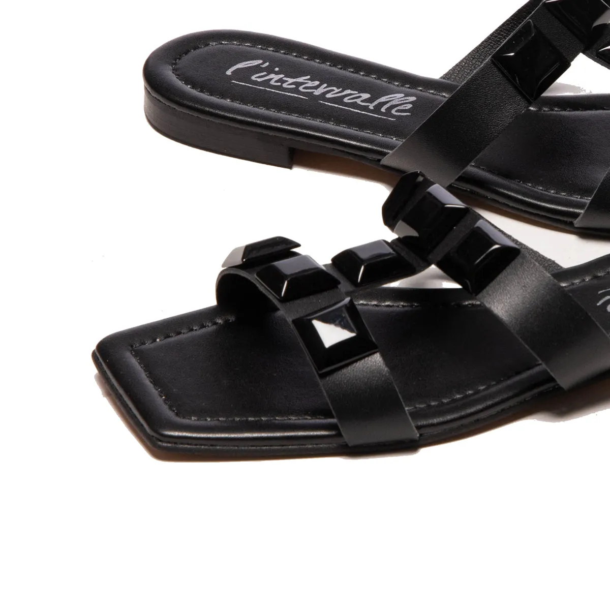 Galia Leder in Schwarz