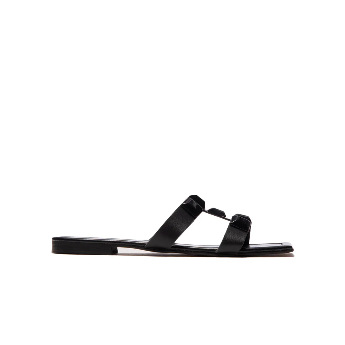 Galia Leder in Schwarz