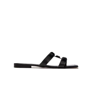 Galia Leder in Schwarz