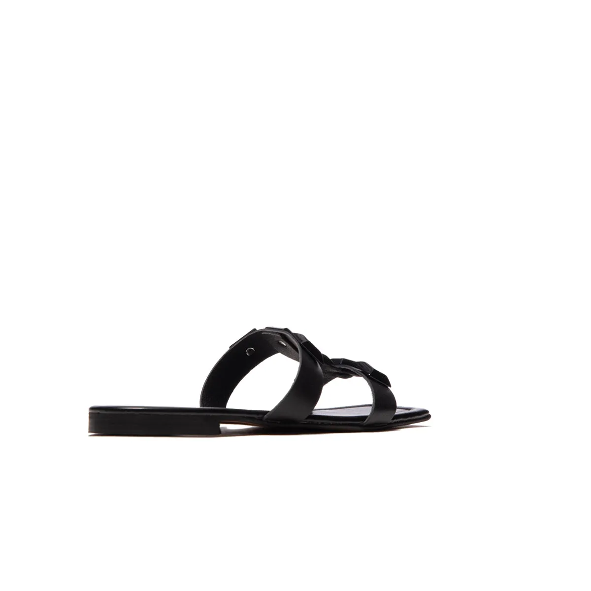 Galia Leder in Schwarz