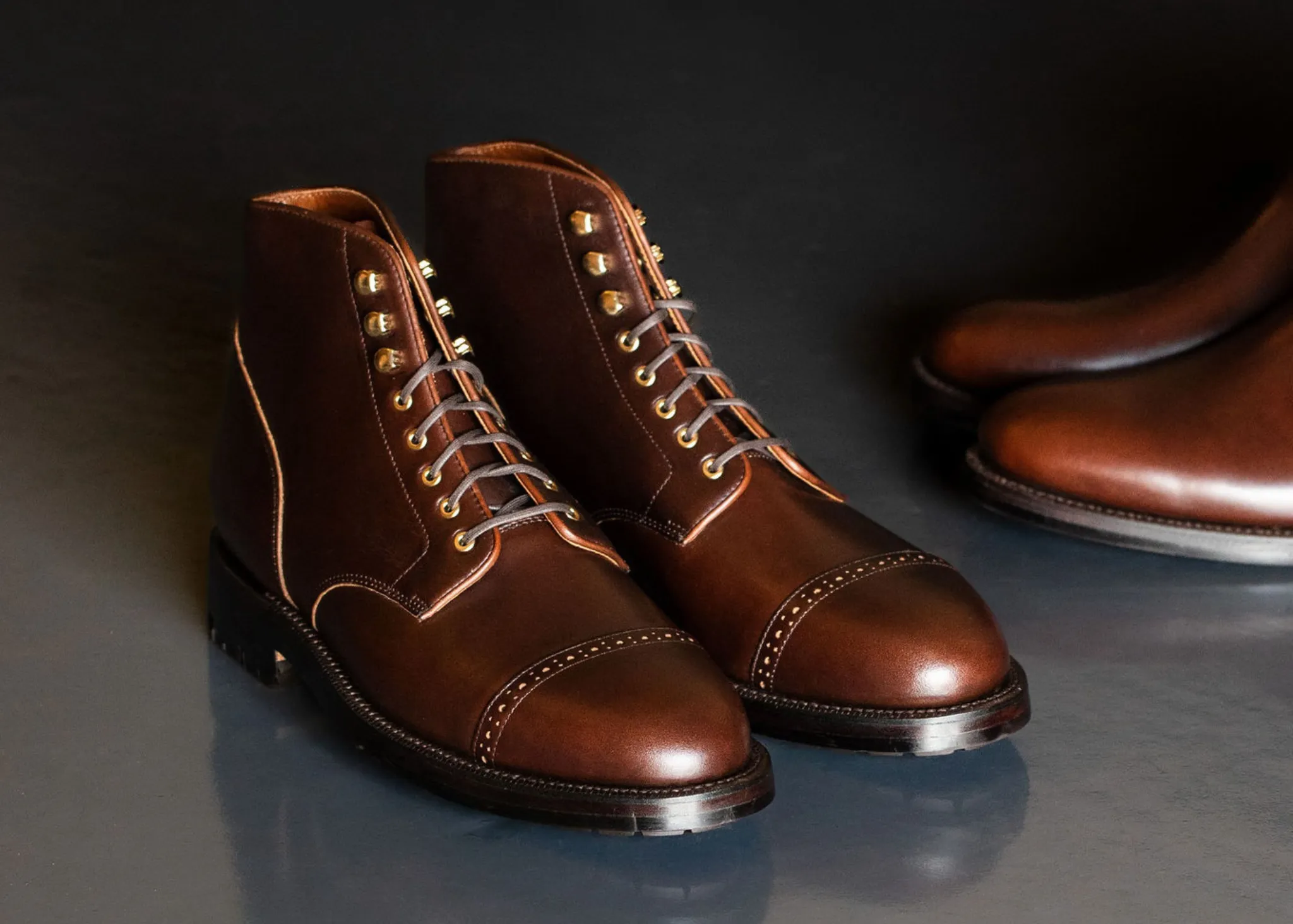 Garrison Boot Crimson Chromexcel