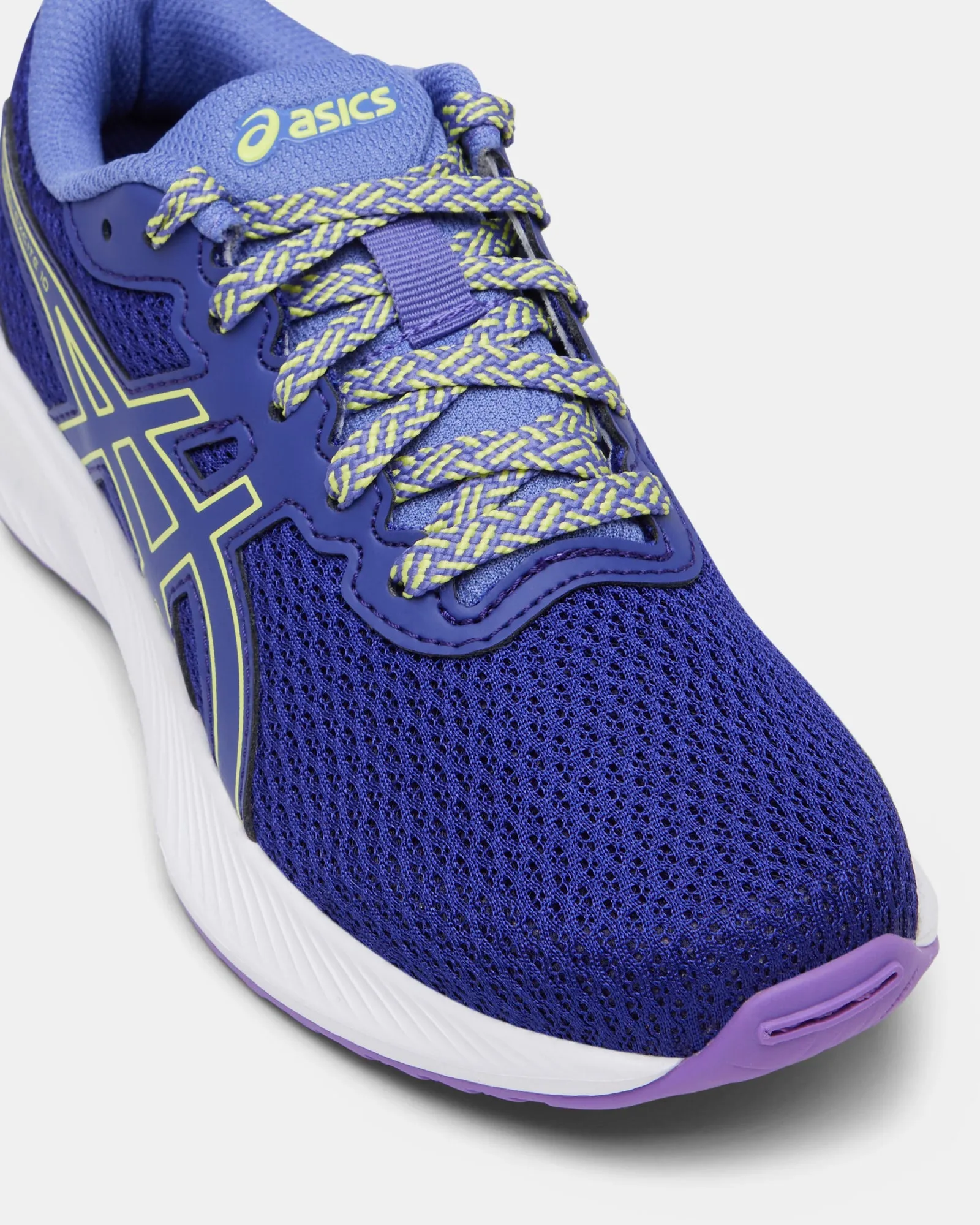 Gel-Excite 10 Grundschule Aubergine/Leuchtgelb Asics Schuhe
