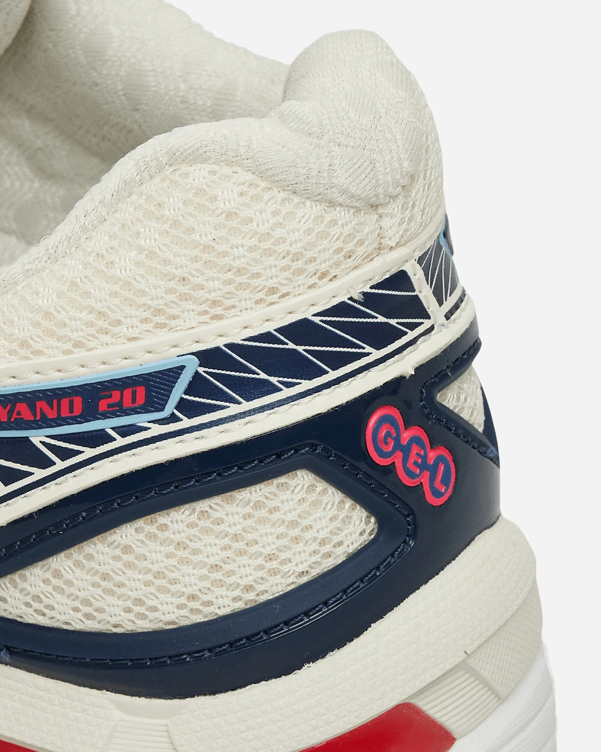 GEL-Kayano 20 Sneakers Creme / Tiefseeblau