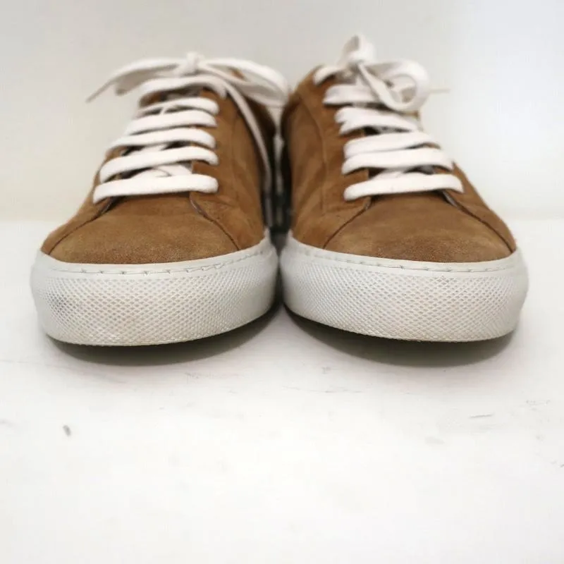 Givenchy Urban Knots Low Top Sneakers Braun Wildleder & Weißes Leder Größe 37.5
