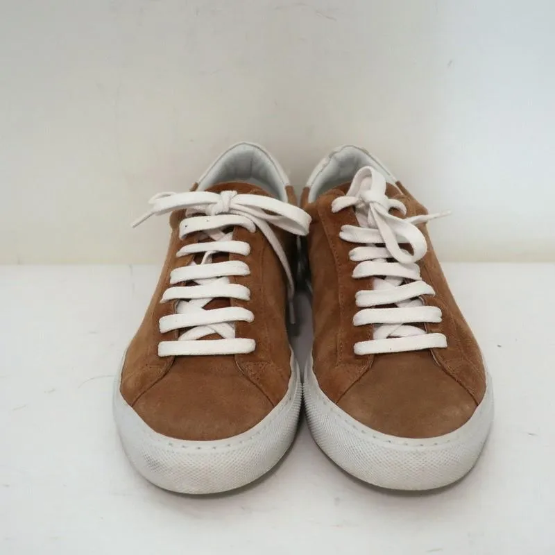 Givenchy Urban Knots Low Top Sneakers Braun Wildleder & Weißes Leder Größe 37.5