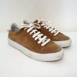 Givenchy Urban Knots Low Top Sneakers Braun Wildleder & Weißes Leder Größe 37.5