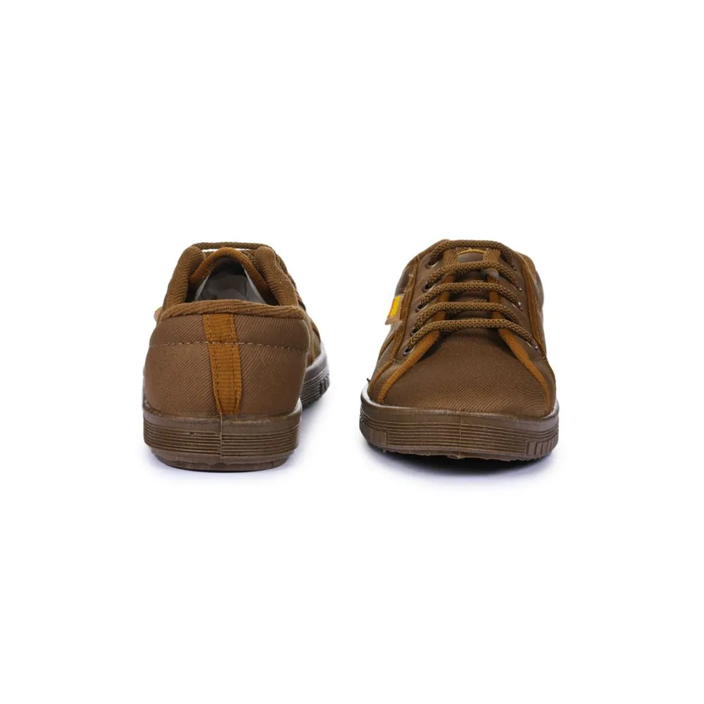 Gliders Beige Casual Schnürschuhe Für Herren JUMPER-E By Liberty