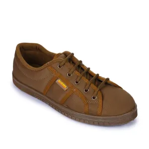 Gliders Beige Casual Schnürschuhe Für Herren JUMPER-E By Liberty