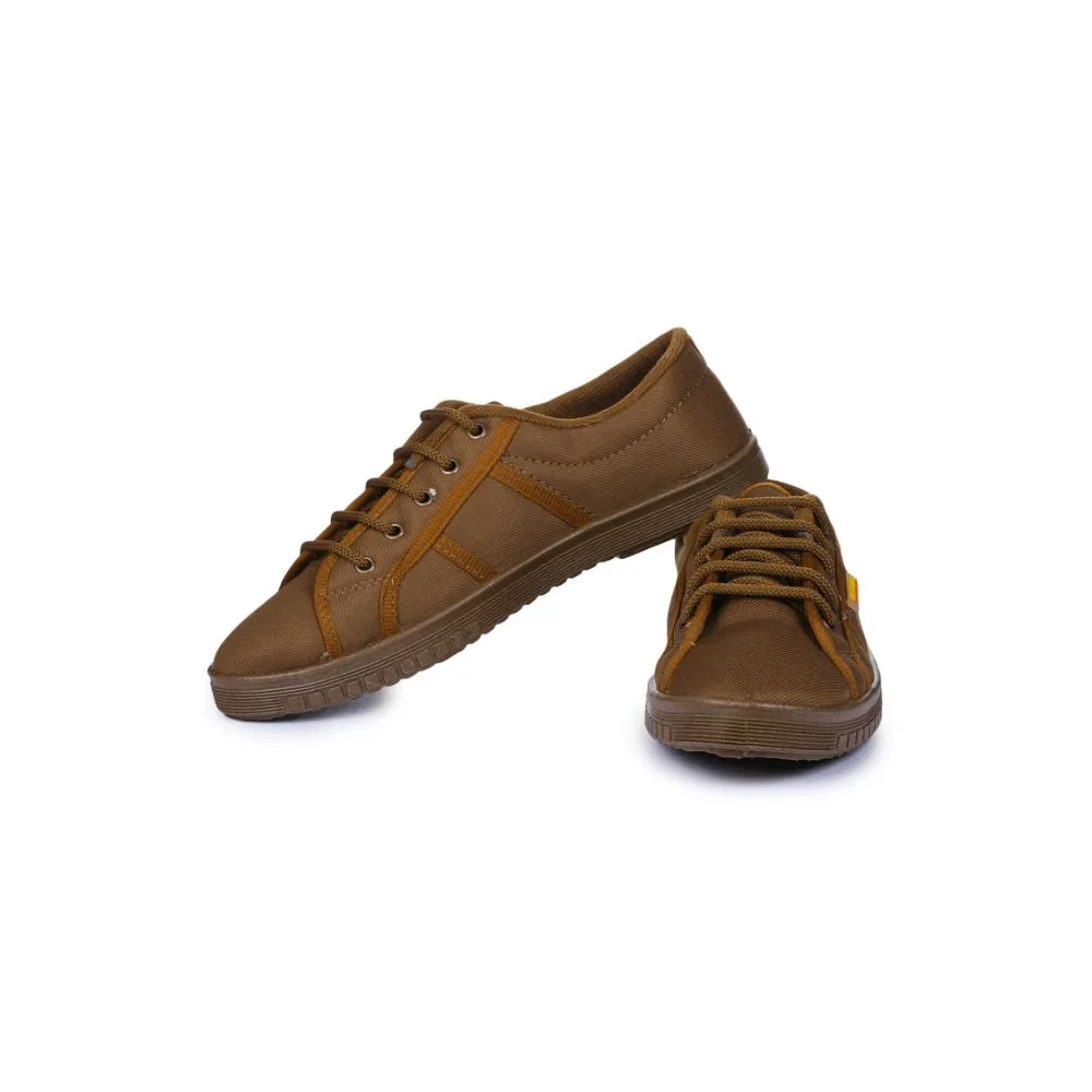 Gliders Beige Casual Schnürschuhe Für Herren JUMPER-E By Liberty