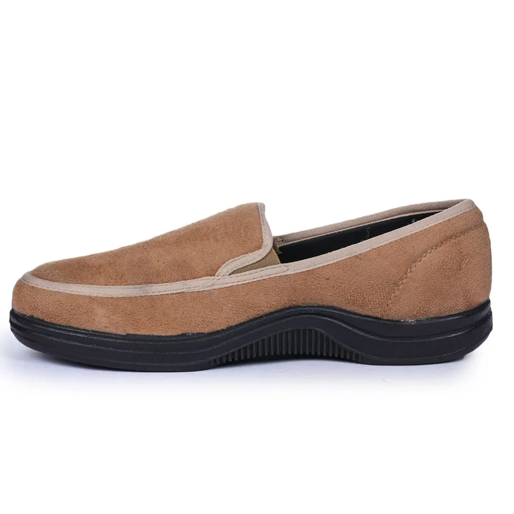 Gleiter (Beige) Bequeme Schlupfschuhe Für Herren 3070-65 Von Liberty