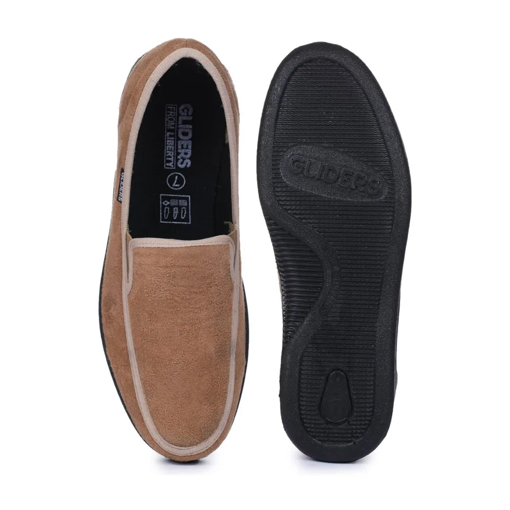 Gleiter (Beige) Bequeme Schlupfschuhe Für Herren 3070-65 Von Liberty