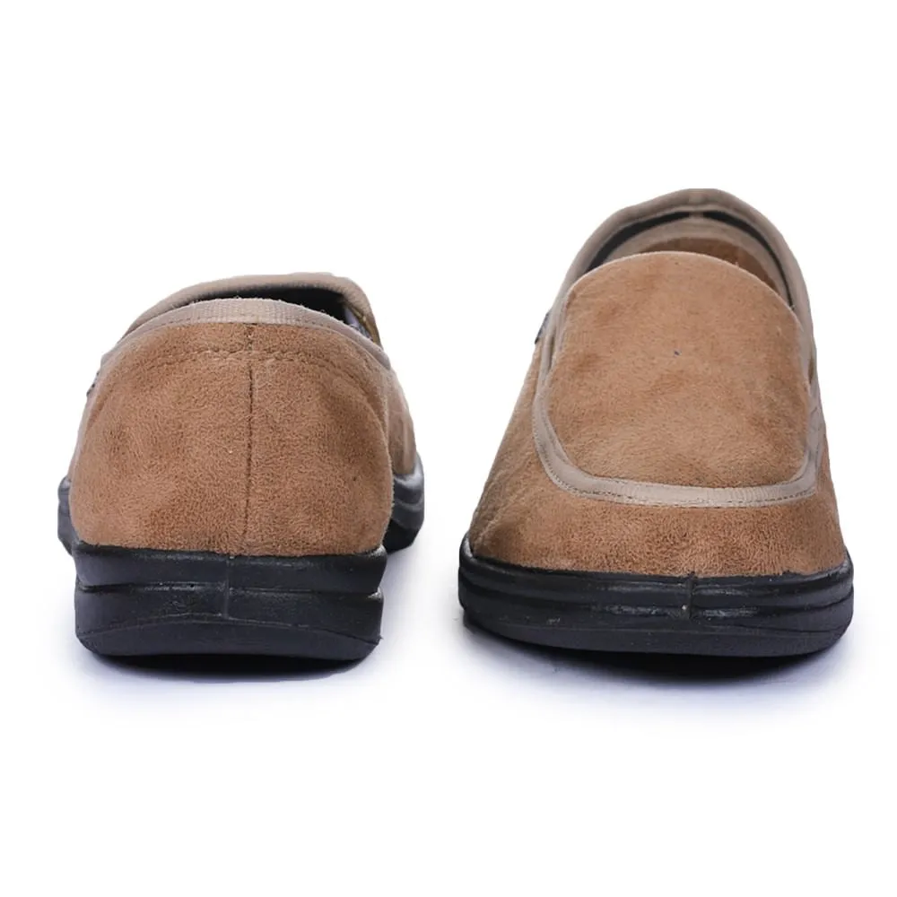 Gleiter (Beige) Bequeme Schlupfschuhe Für Herren 3070-65 Von Liberty
