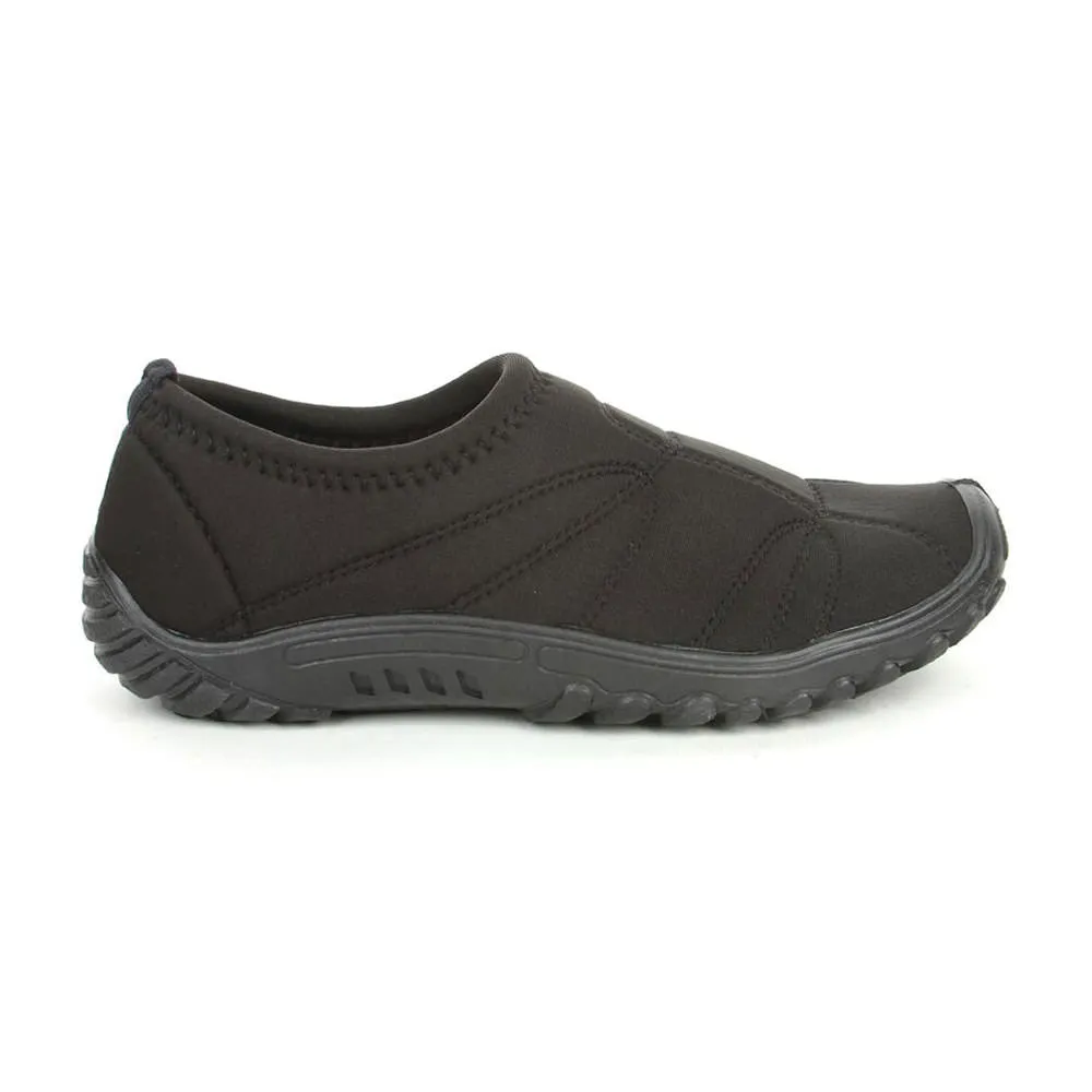 Gleiter Schwarze Bequeme Schlupfschuhe Für Herren GOLF By Liberty