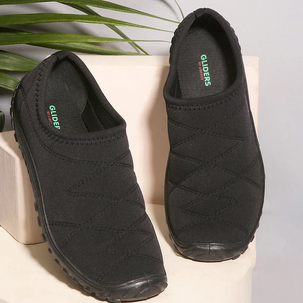 Gleiter Schwarze Bequeme Schlupfschuhe Für Herren GOLF By Liberty