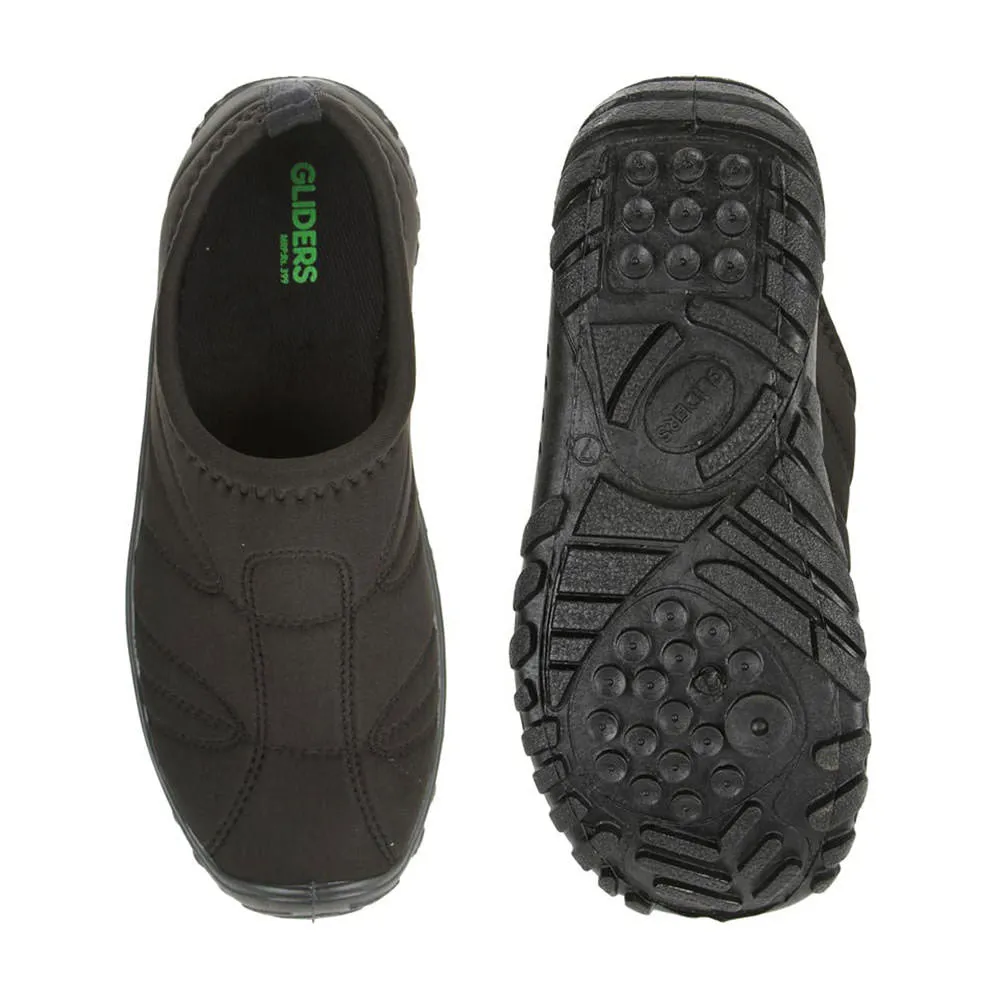 Gleiter Schwarze Bequeme Schlupfschuhe Für Herren GOLF By Liberty