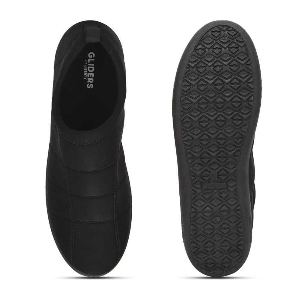 Gleiter (Schwarz) Bequeme Schlupfschuhe Für Männer Harvey-901 Von Liberty