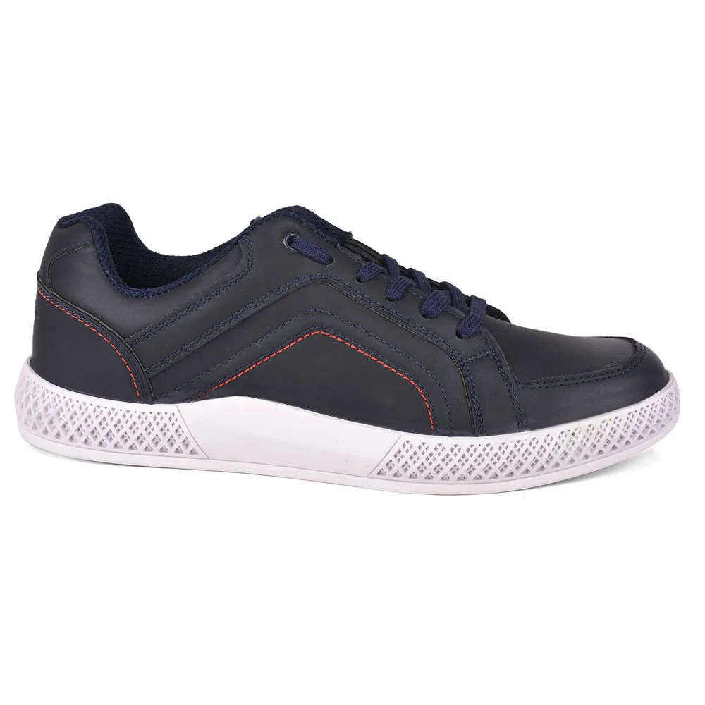 Gleiter Casual Marineblaue Schnürschuhe Für Herren FELIX-1ME Von Liberty