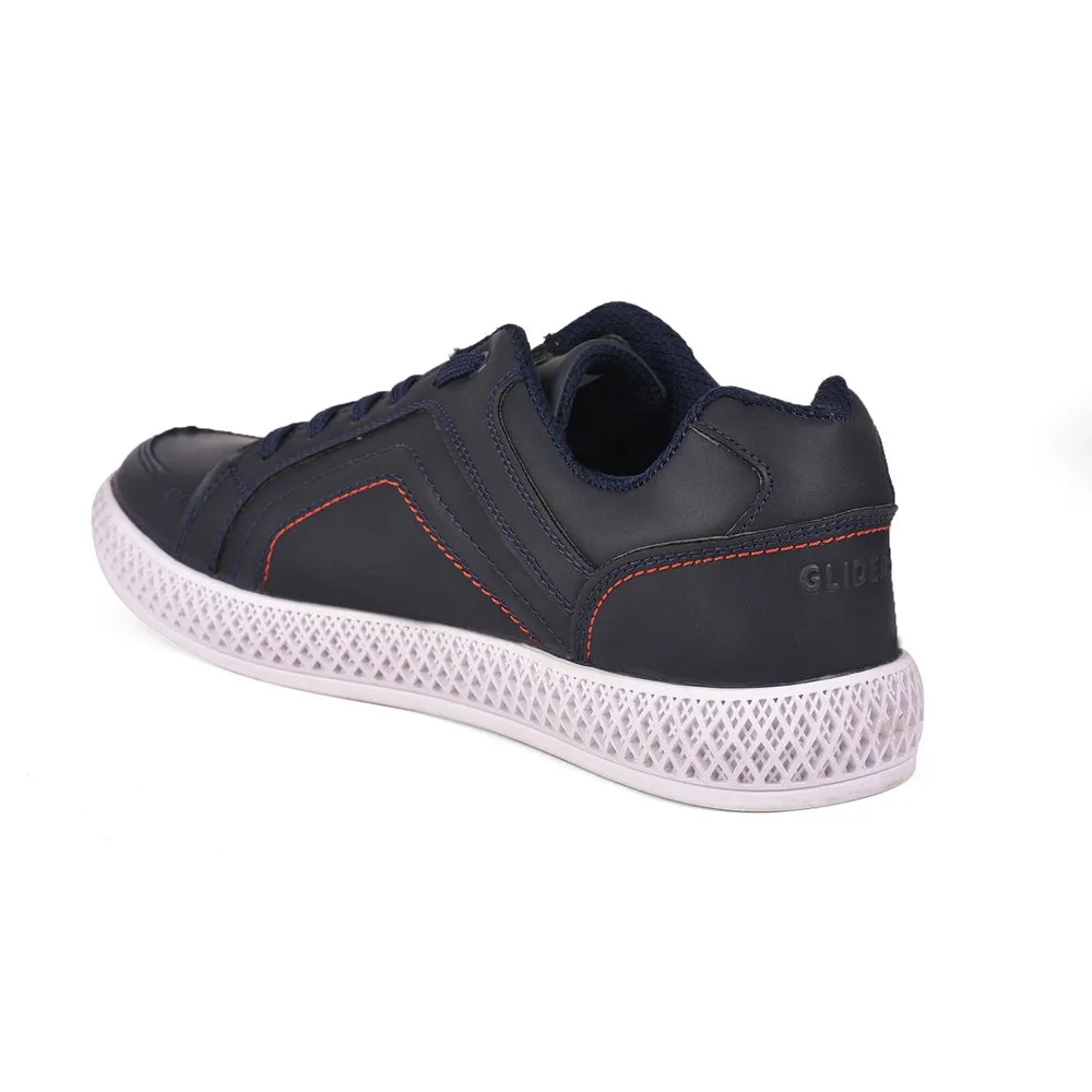 Gleiter Casual Marineblaue Schnürschuhe Für Herren FELIX-1ME Von Liberty