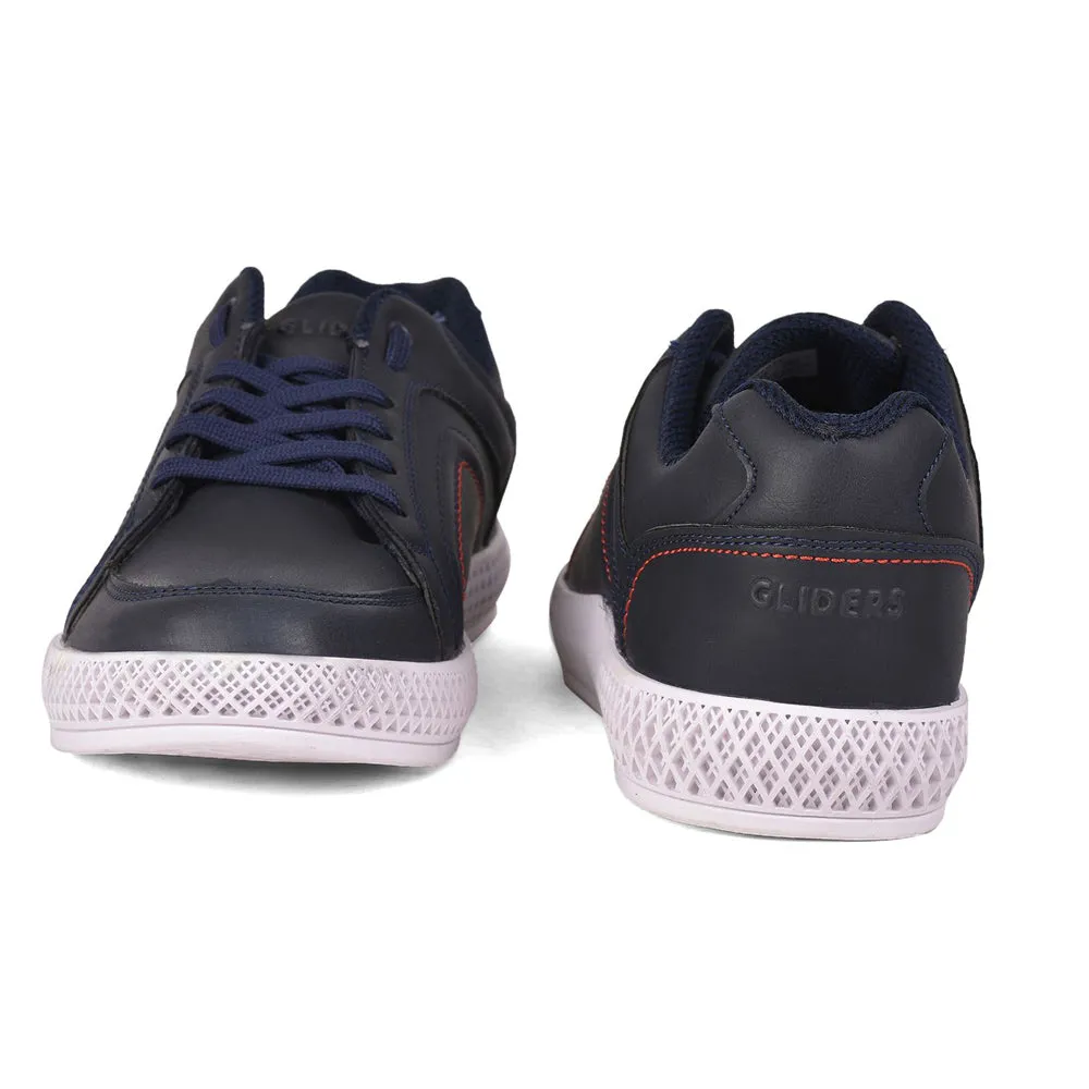 Gleiter Casual Marineblaue Schnürschuhe Für Herren FELIX-1ME Von Liberty