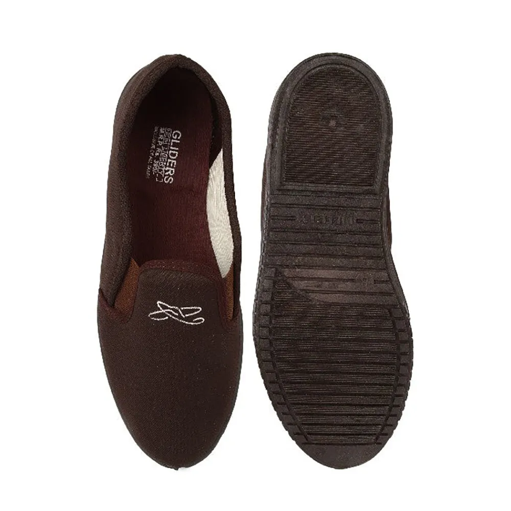 Gliders Bequeme Schlupf-Braune Mokassins Schuhe Für Herren JOGGING-E By Liberty