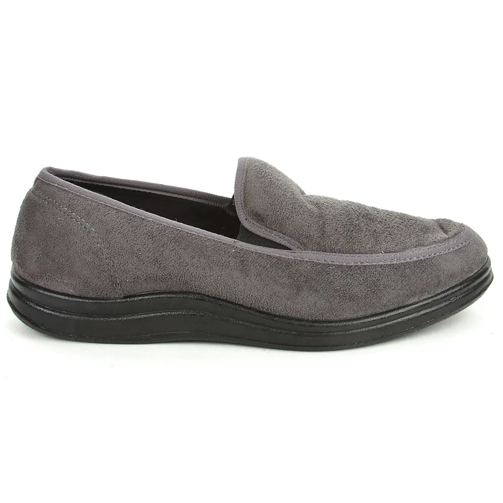Gleiter (Grau) Bequeme Schlupfschuhe Für Herren 3070-65 Von Liberty