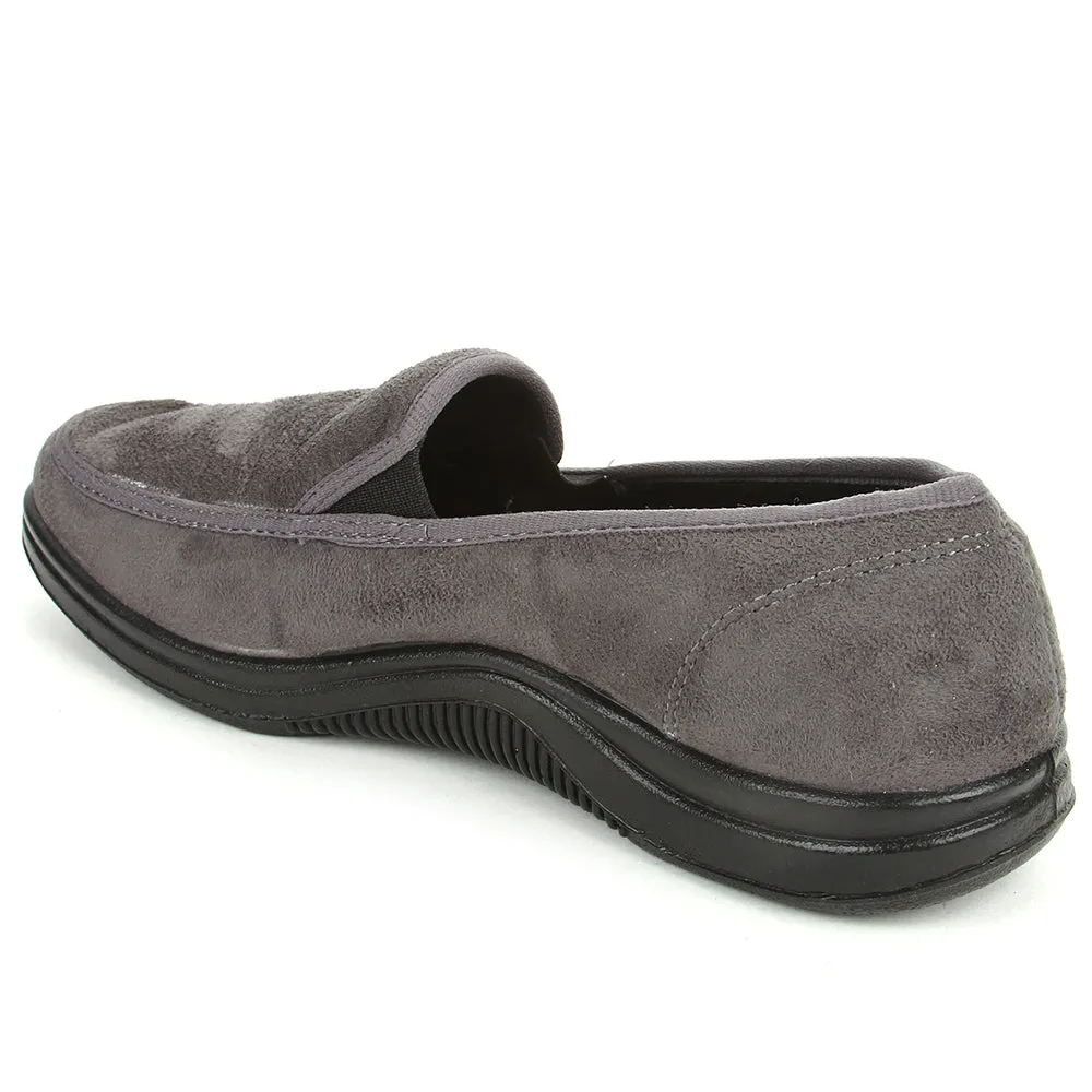 Gleiter (Grau) Bequeme Schlupfschuhe Für Herren 3070-65 Von Liberty
