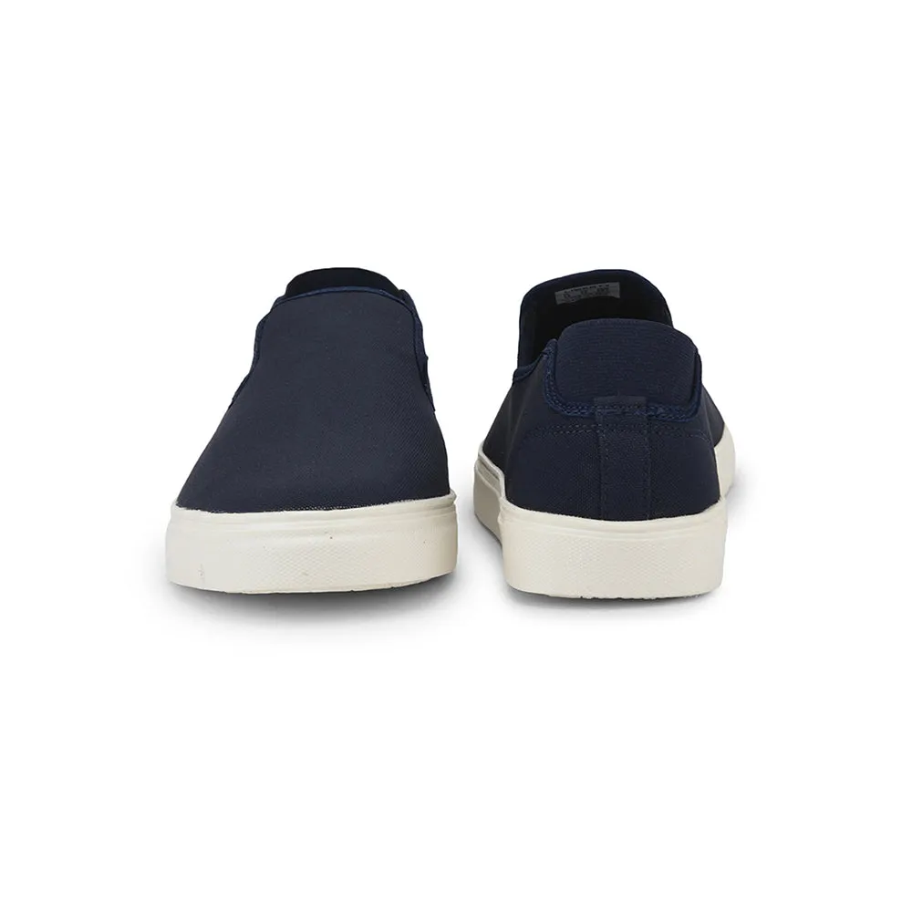 Gleiter Schnürsenkellose Marineblaue Freizeitsneaker Für Männer HYPER-E By Liberty