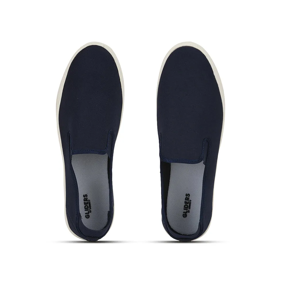 Gleiter Schnürsenkellose Marineblaue Freizeitsneaker Für Männer HYPER-E By Liberty