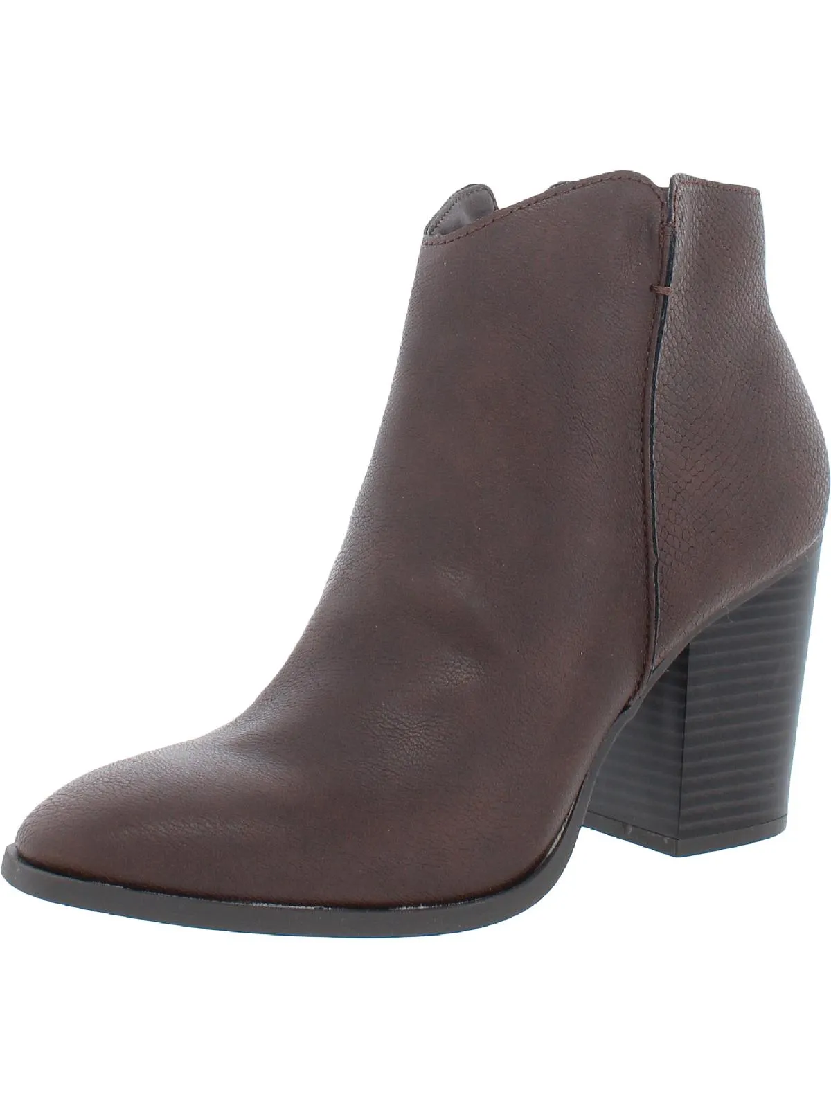 Graceyy Damen Kunstleder Prägestiefeletten Ecco Schuhe