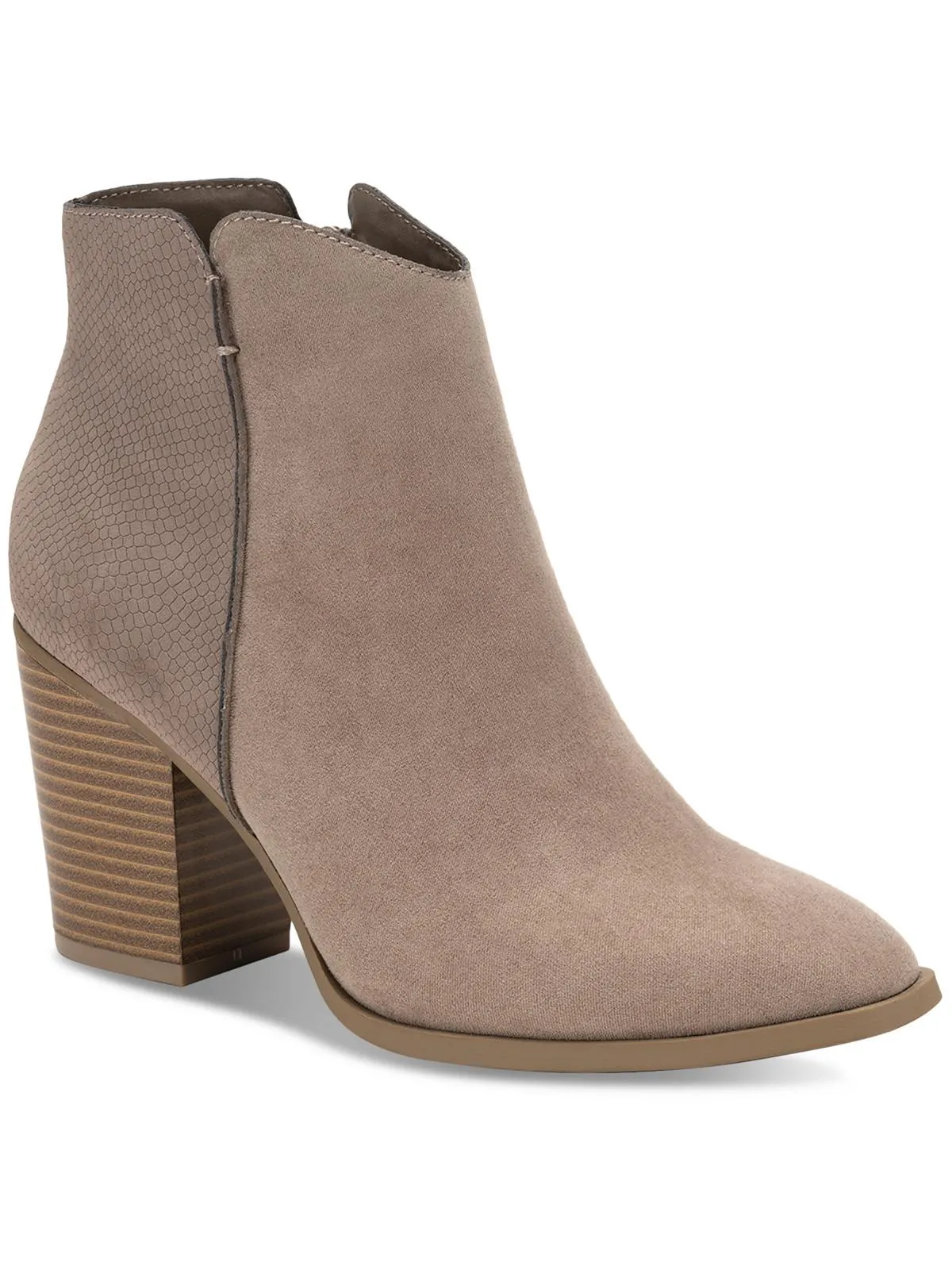 Graceyy Damen Kunstleder Prägestiefeletten Ecco Schuhe