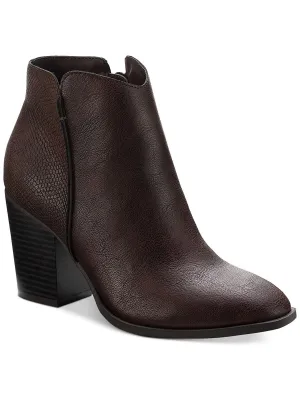 Graceyy Damen Kunstleder Prägestiefeletten Ecco Schuhe